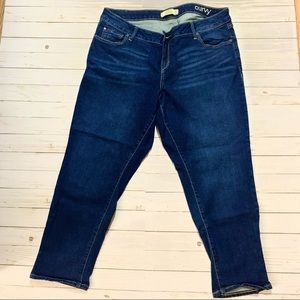 Slink Jeans Curvy Midrise Straight Leg Blue Jeans -16